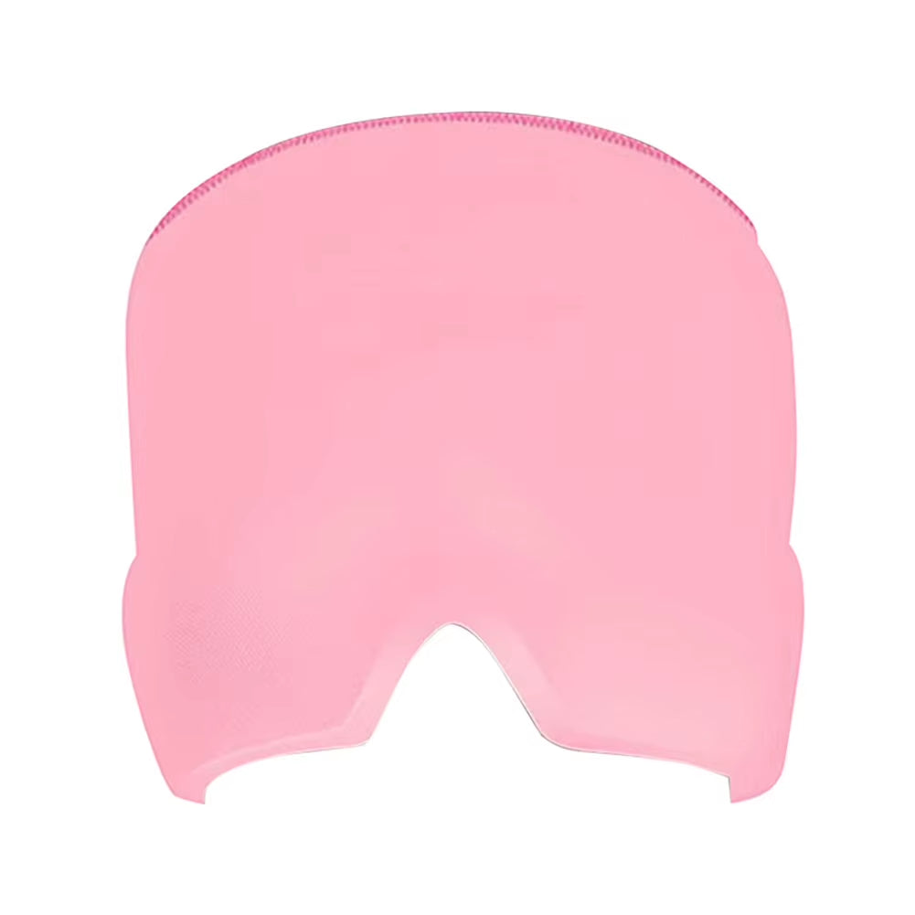 Gel Ice Headache Migraine Relief Hat Cold Compress Therapy Cap Ice Head Wrap Pack Eye Mask for Pressure Relieve Pain Ice Hat